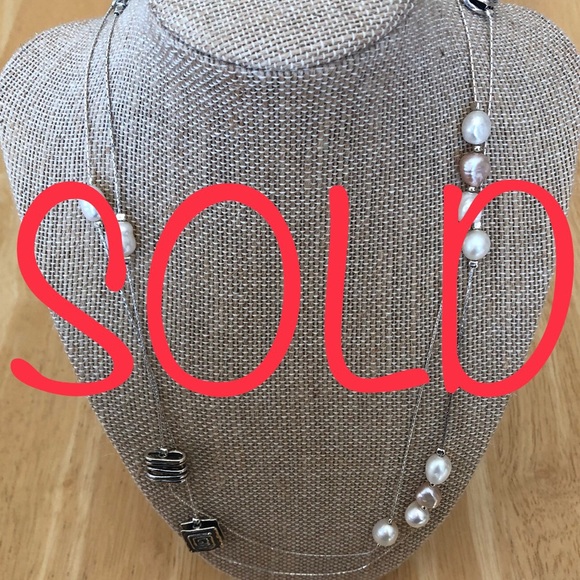 Passage to Israel Jewelry - {{SOLD}} EUC 925 Passage to Israel Pearl Necklace